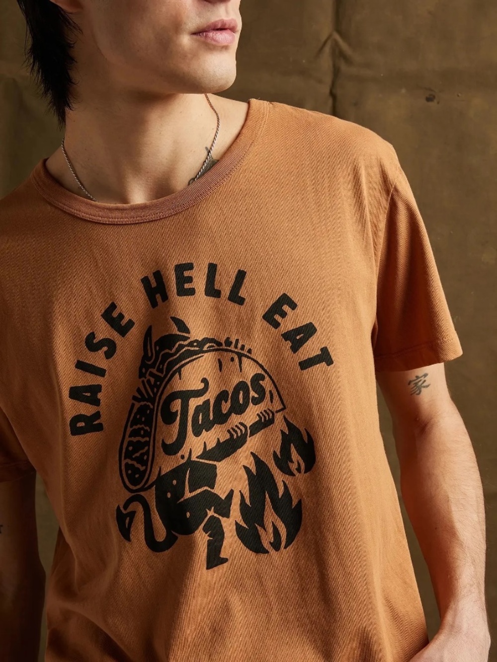 Men's Cotton Pun Tee - Tacos